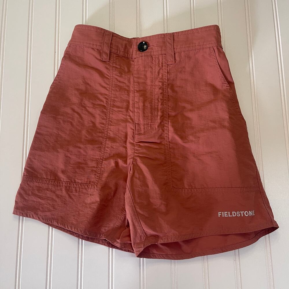Fieldstone Nylon Shorts Hiking Outdoors Lightweight Pockets‎ Youth Boys Large